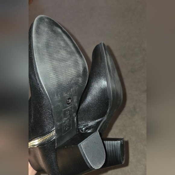 Style & Co booties from Macys. Black gently used booties. - Picture 4 of 7